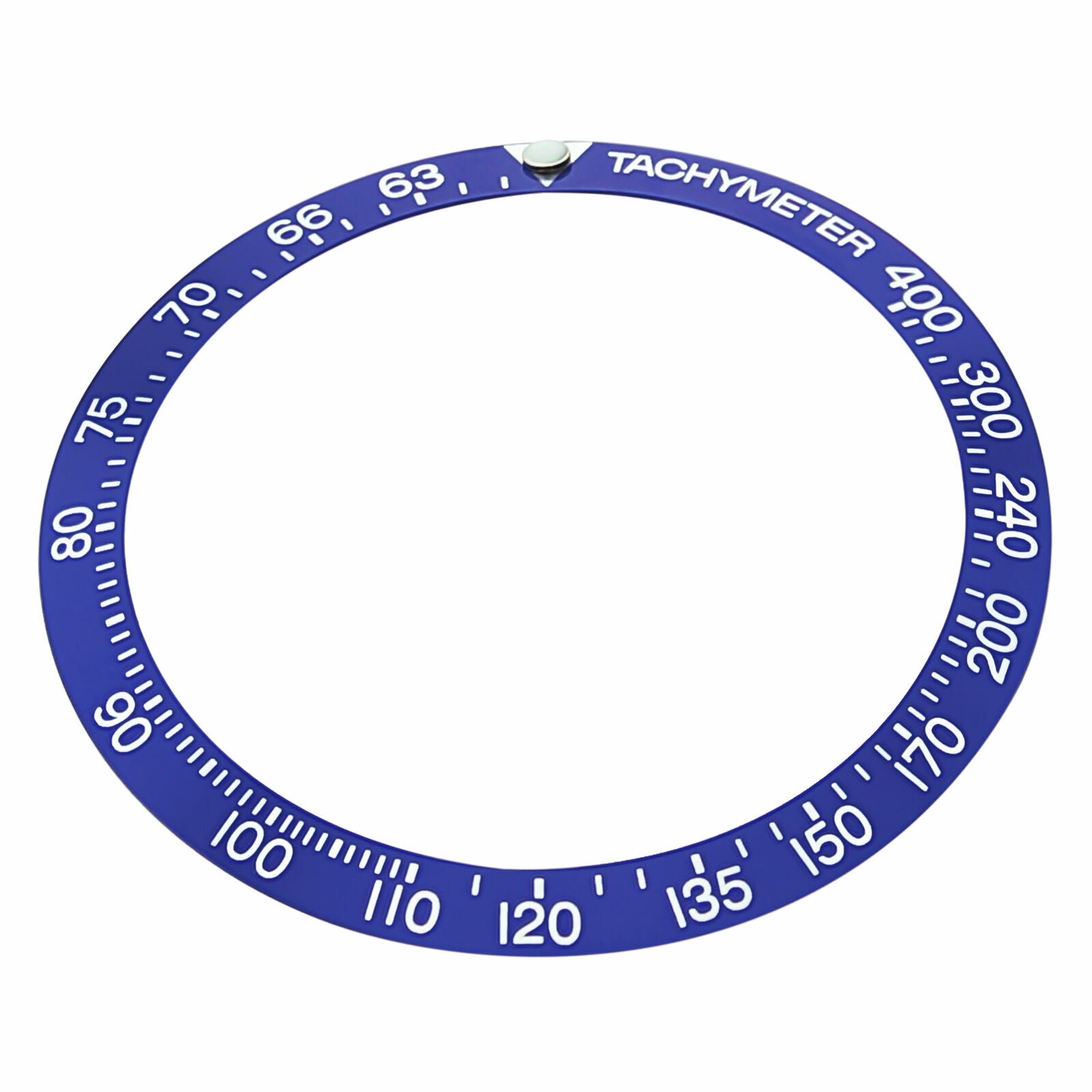 REPLACEMENT BEZEL INSERT BLUE FOR WATCH 39.20MM X 32.10MM