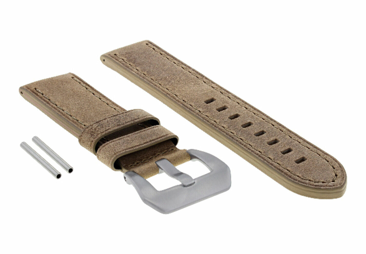 22-24MM PREMIUM PAM LEATHER WATCH STRAP BAND FOR 40- 44MM PANERAI GMT WATCH