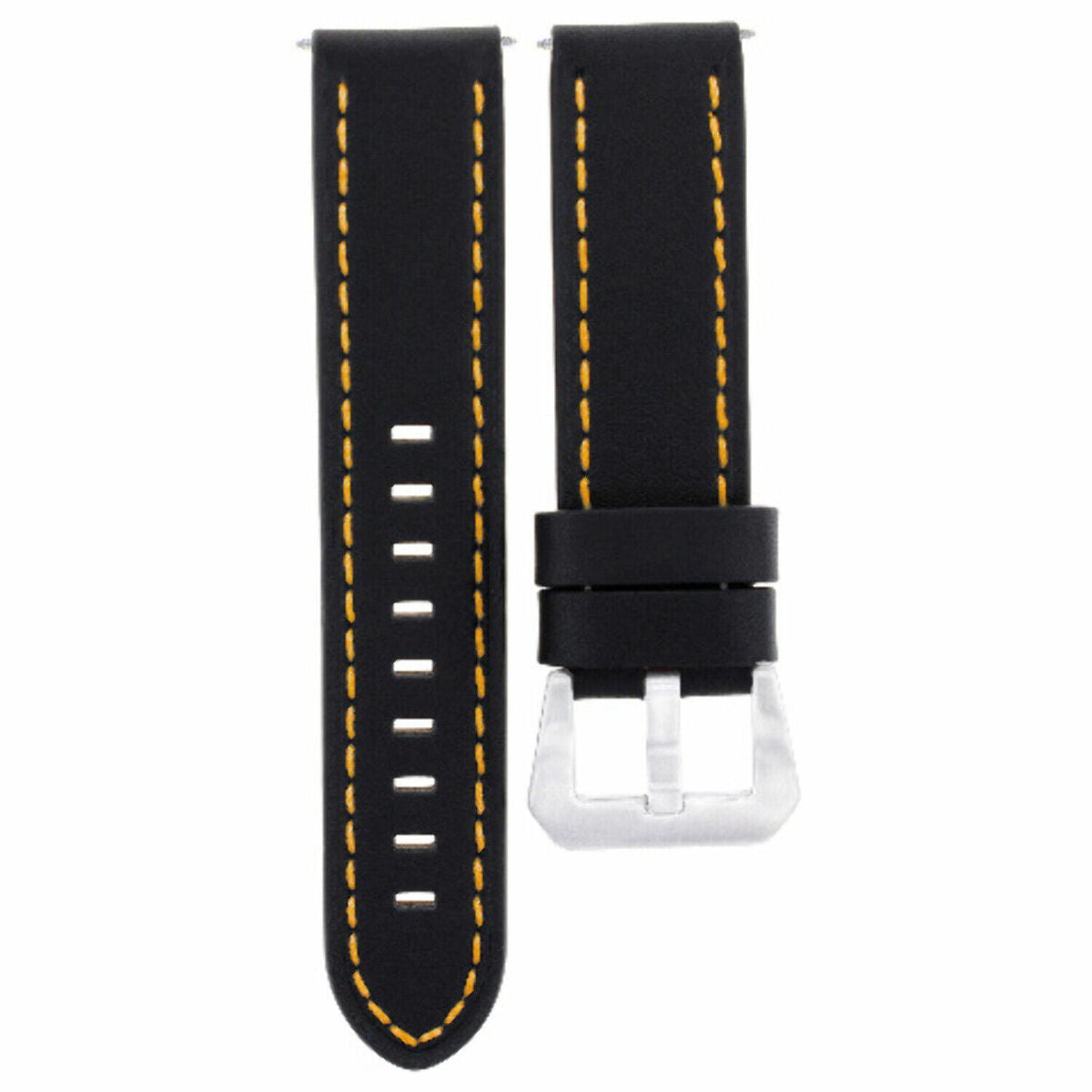 24MM Genuine Replacement Cow Leather Strap for Universal Watch Band