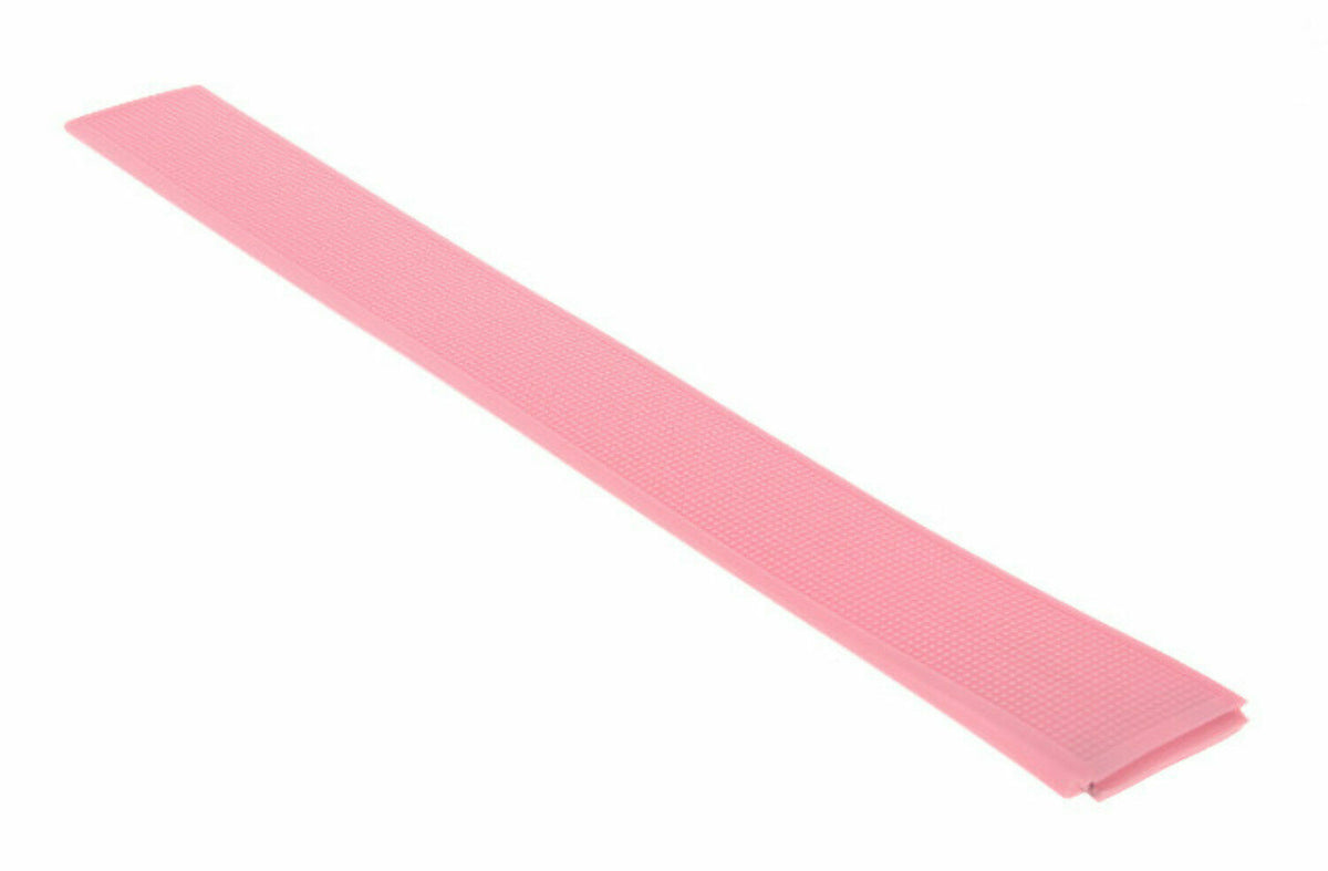 20-22MM RUBBER SILICONE STRAP FOR TAG HEUER GOLF OLDER MODEL WAE-1110-0 WATCH, Pink, front view