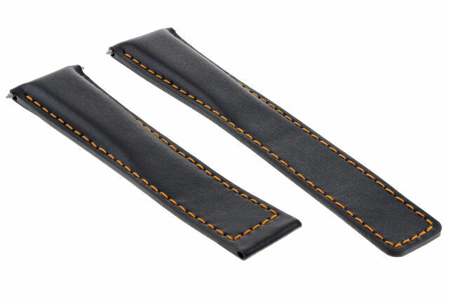 19-20-22MM LEATHER WATCH BAND STRAP FOR TAG HEUER CARRERA MONACO TWIN T + CLASP