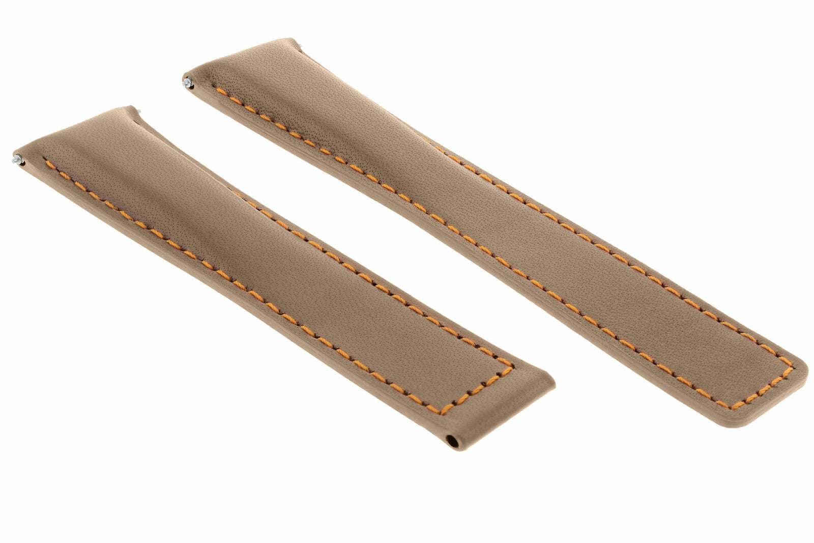 LEATHER WATCH BAND STRAP FOR TAG HEUER CARRERA MONACO TWIN T + CLASP - 20MM