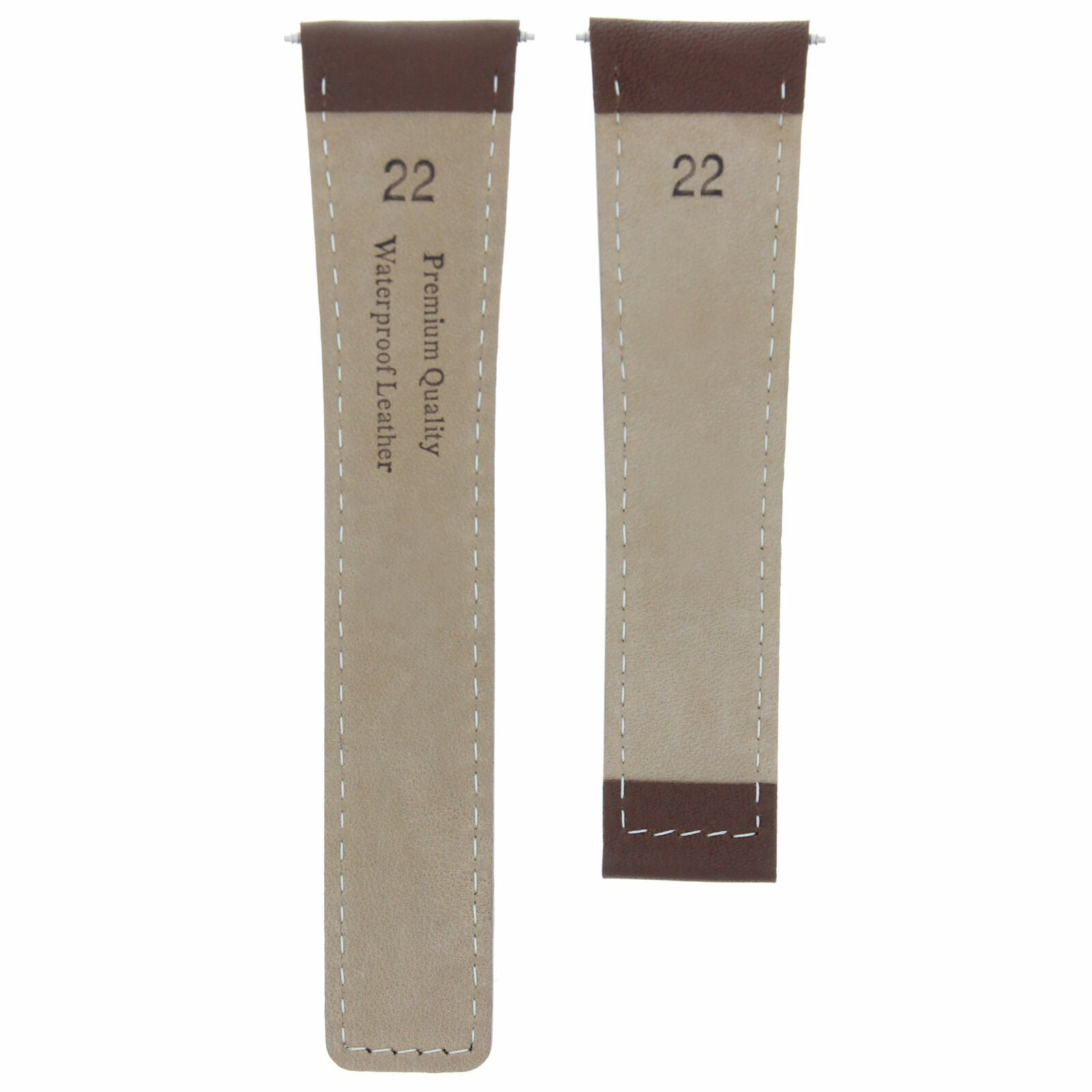 LEATHER WATCH BAND STRAP FOR TAG HEUER CARRERA MONACO TWIN T + CLASP - 20MM