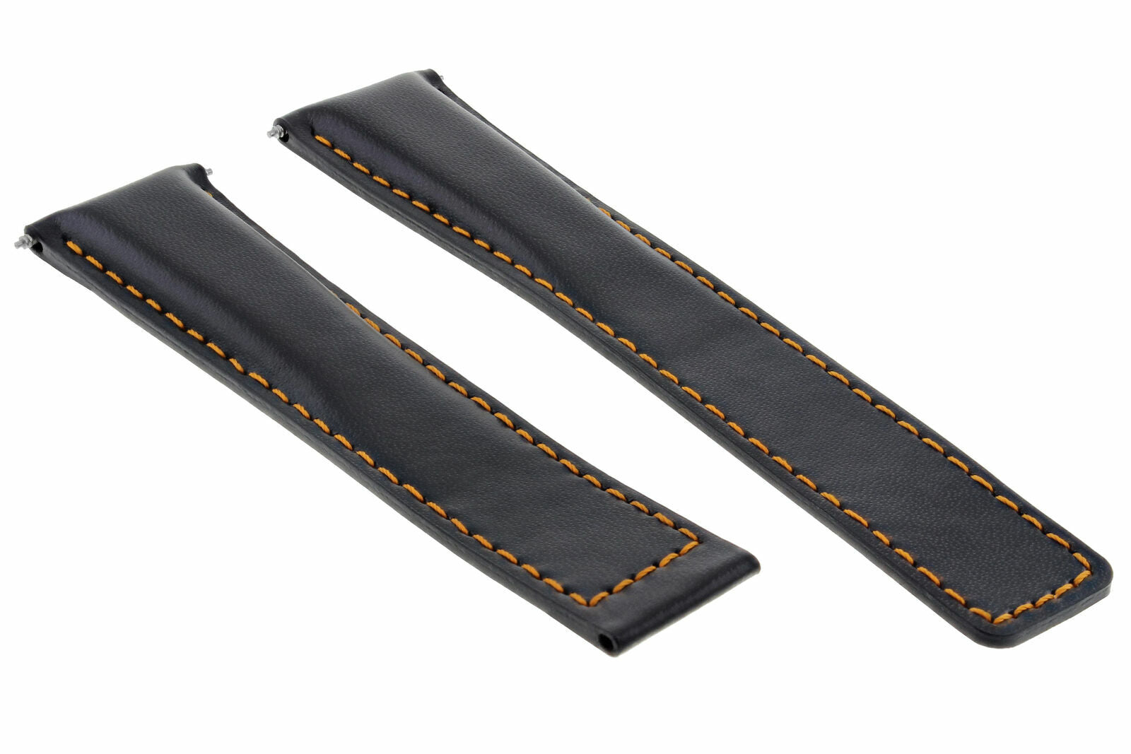 LEATHER WATCH BAND STRAP FOR TAG HEUER CARRERA MONACO TWIN T + CLASP - 22MM