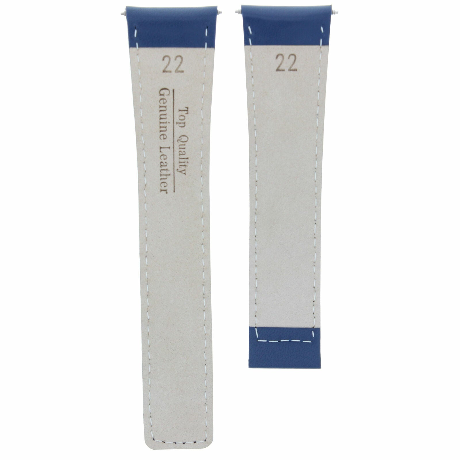 LEATHER WATCH BAND STRAP FOR TAG HEUER CARRERA MONACO TWIN T + CLASP - 22MM