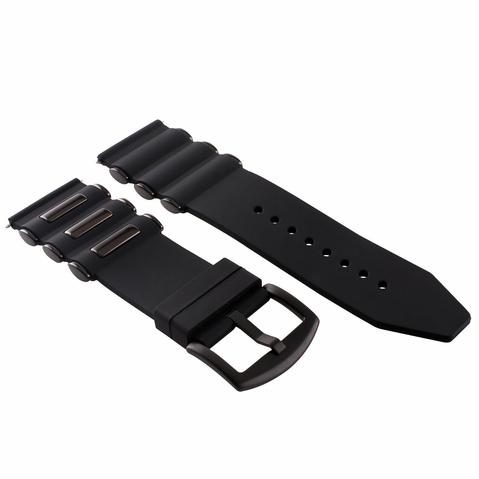 22MM - 24MM - 26MM SILICONE RUBBER DIVER WATCH BAND STRAP FOR INVICTA WATCH