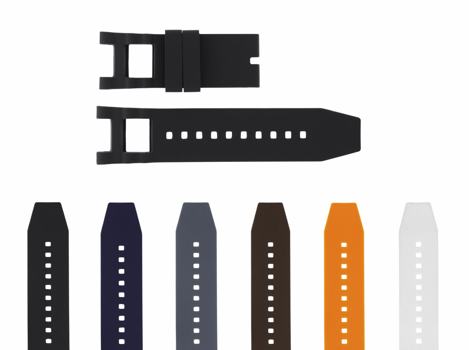 SILICONE RUBBER WATCH BAND STRAP FOR INVICTA SUBAQUA NOMA III 6043 0736 15144