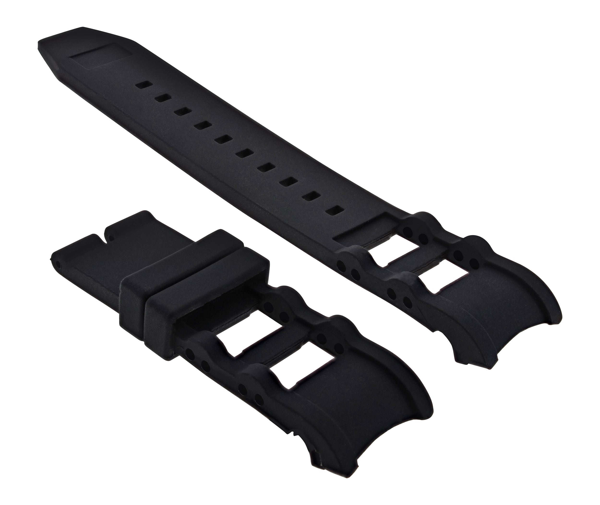 SILICONE RUBBER WATCH BAND STRAP FOR INVICTA RUSSIAN DIVER WATCH 26MM BOLT 24217