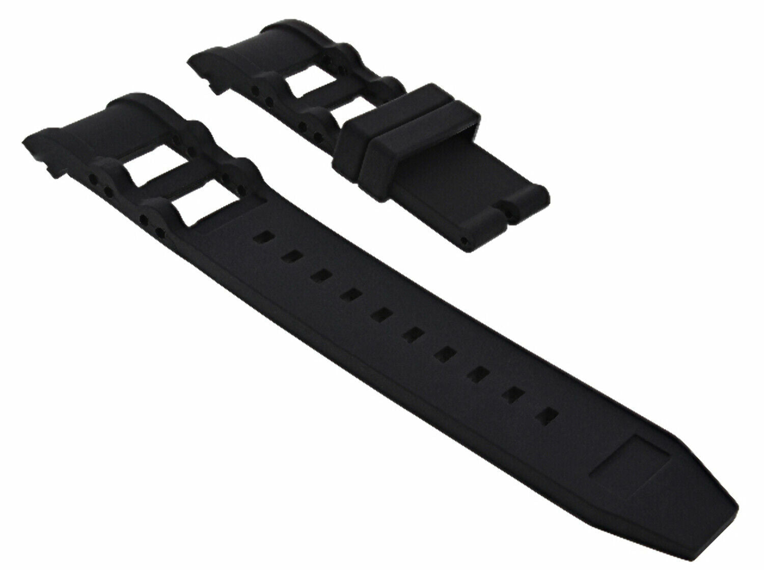 SILICONE RUBBER WATCH BAND STRAP FOR INVICTA RUSSIAN DIVER WATCH 26MM BOLT 24217