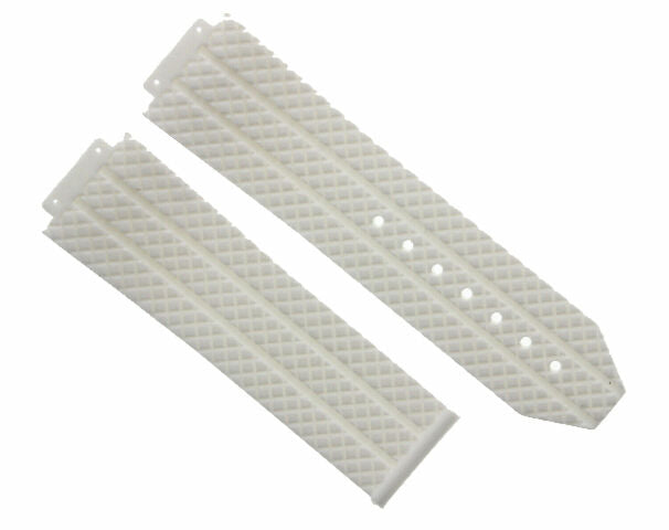 24MM-25MM RUBBER WATCH BAND STRAP WITH 2 BLACK SCREWS AND DRIVER FOR HUBLOT