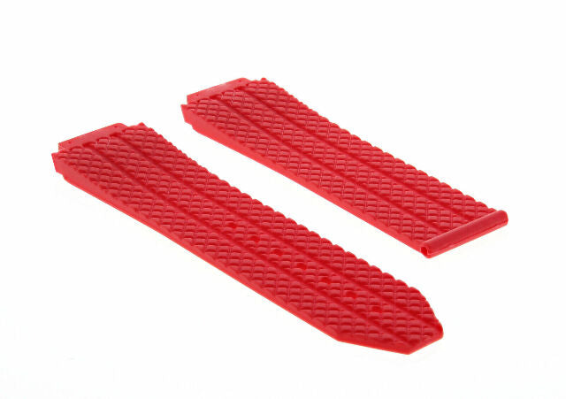 24MM-25MM RUBBER WATCH BAND STRAP WITH 4 BLACK SCREWS AND DRIVER FOR HUBLOT