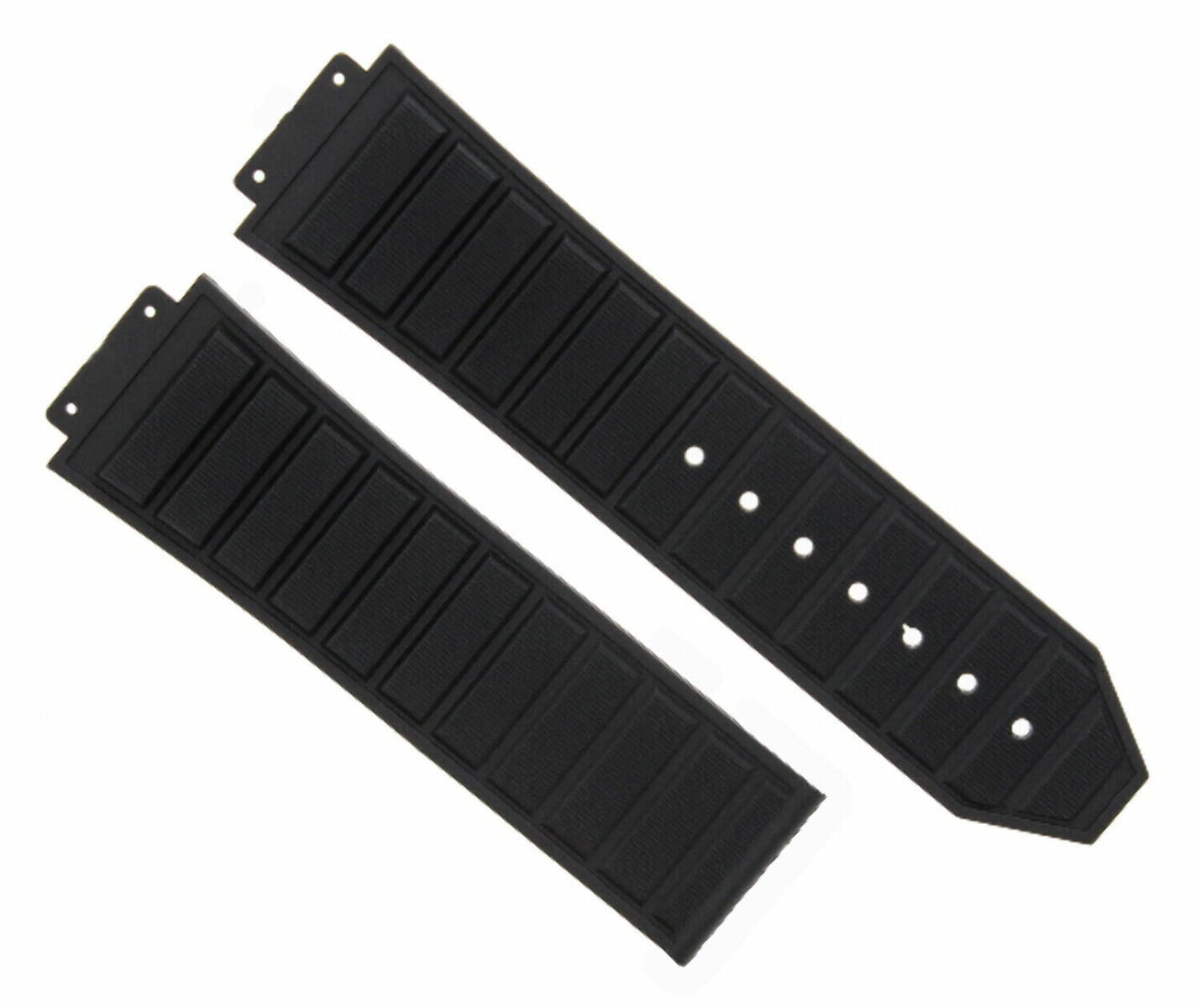24-28MM RUBBER STRAP BAND FOR HUBLOT 44-45-48MM BIG BANG CLASP 4 SCREW S/DRIVER