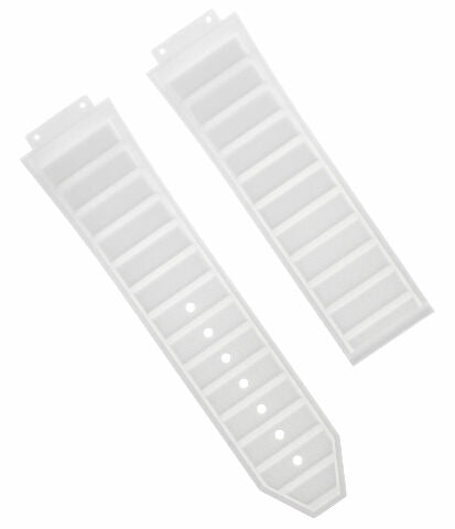 24-28MM RUBBER STRAP FOR H HUBLOT 44-48MM BIG BANG KING CLASP 4 SCREW S/DRIVER
