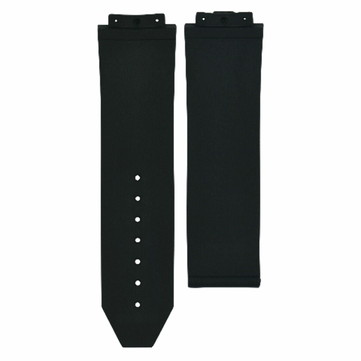 24-25MM RUBBER WATCH STRAP BAND FOR HUBLOT FUSION BIG BANG 44-44.5-45MM CERAMIC