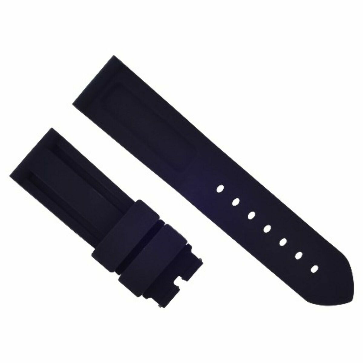 22MM-24MM RUBBER WATCH DIVER STRAP BAND FOR PANERAI MARINA LUMINOR RADIOMIR GMT