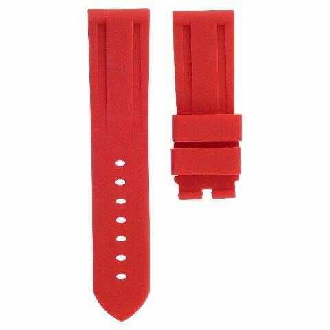 22MM-24MM RUBBER WATCH DIVER STRAP BAND FOR PANERAI MARINA LUMINOR RADIOMIR GMT