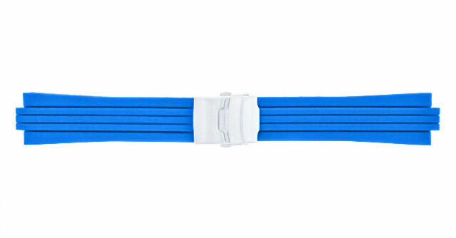 23-24MM SOFT RUBBER DIVER STRAP BAND RIBBED FOR ORIS TT1/TT2 F1 WATCH 10MM-11MM