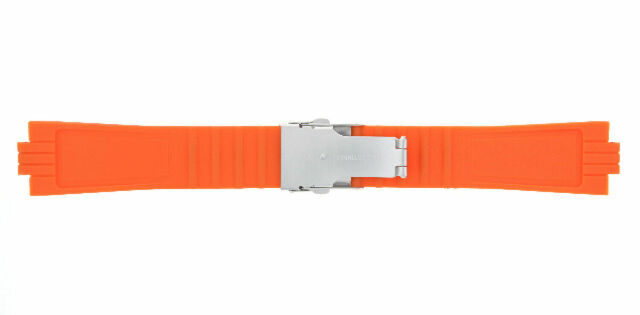 23-24MM SOFT RUBBER DIVER STRAP BAND RIBBED FOR ORIS TT1/TT2 F1 WATCH 10MM-11MM