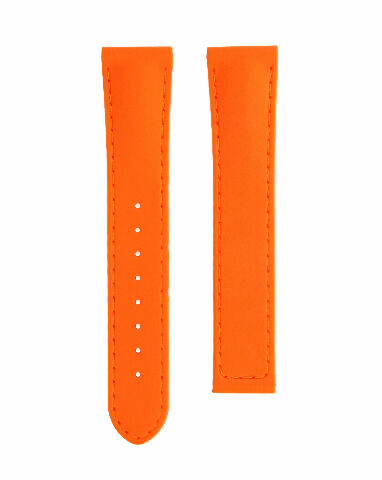 20MM RUBBER WATCH BAND STRAP FOR 41MM OMEGA SEAMASTER PLANET OCEAN SPEEDMASTER - Silver