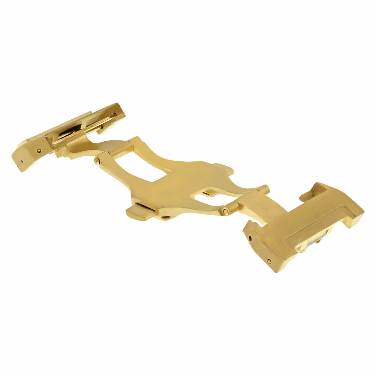 18-21MM DEPLOYMENT BUCKLE CLASP BAND LEATHER FOR CARTIER SANTOS 100 XL CHRONO