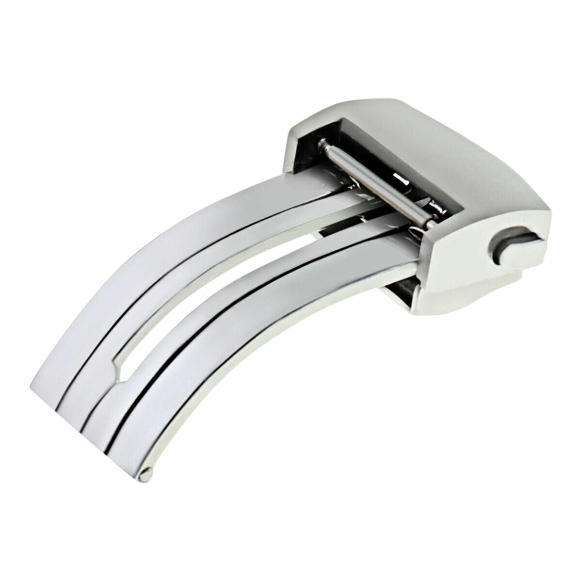 18MM DEPLOYMENT BUCKLE FOR TAG HEUER 3MM THICK LEATHER WATCH BAND STRAP WATCH