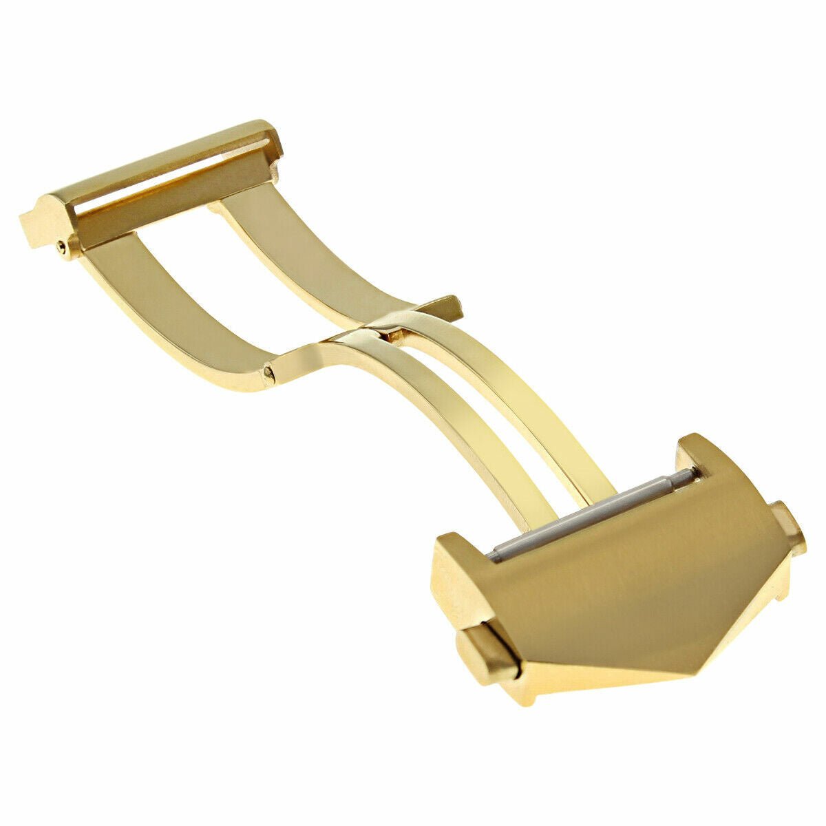 16-18-20MM DEPLOYMENT BUCKLE CLASP STRAP FOR TAG HEUER MONZA FC5013 FC5014 -5030, Gold, view 2