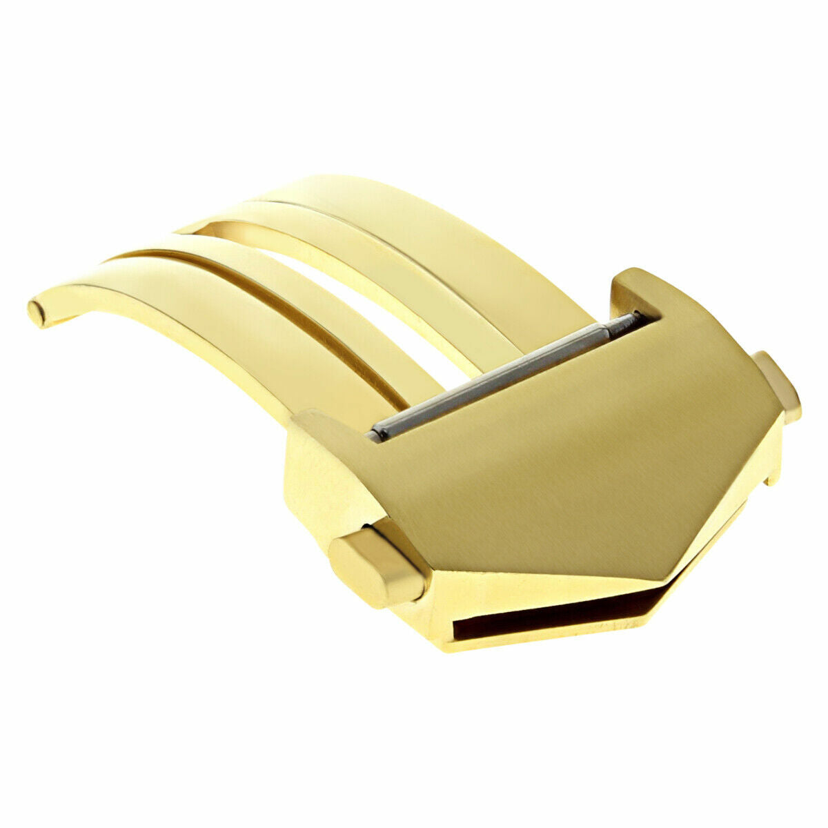 18MM DEPLOYMENT BUCKLE FOR TAG HEUER 3MM THICK LEATHER WATCH BAND STRAP WATCH