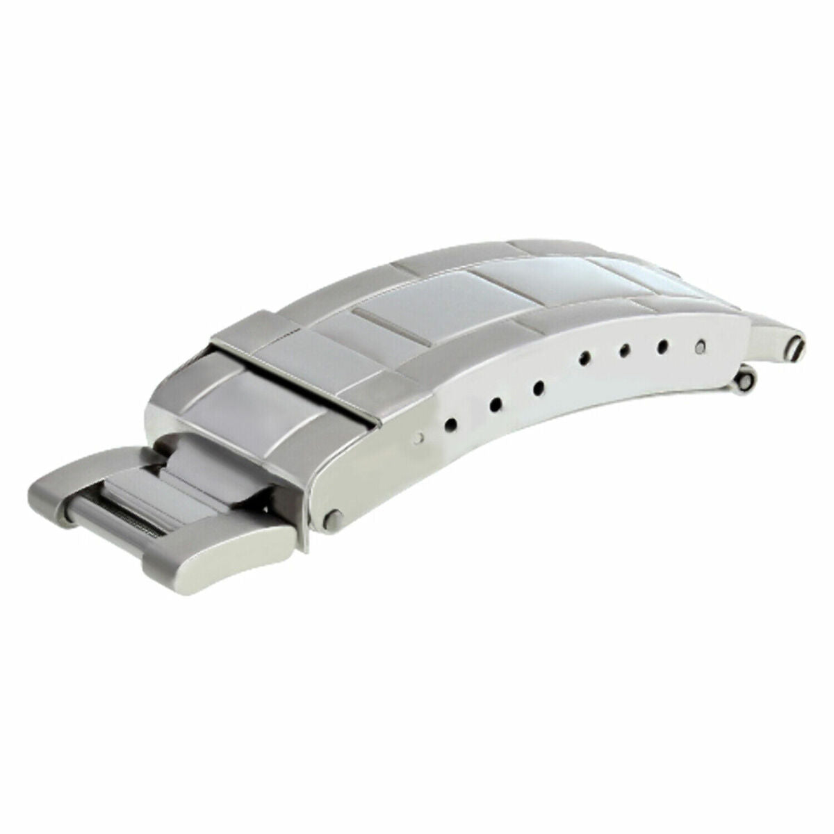 FLIP LOCK DIVER EXTENSION BUCKLE CLASP FOR ROLEX OYSTER WATCHBAND BRACELET S/ST