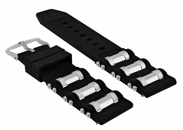 26MM GENUINE SILICONE RUBBER DIVER WATCH BAND STRAP FOR INVICTA EXCURSION 18202