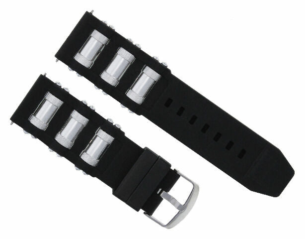 26MM GENUINE SILICONE RUBBER DIVER WATCH BAND STRAP FOR INVICTA EXCURSION 18202