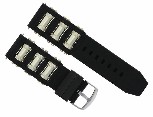 26MM GENUINE SILICONE RUBBER DIVER WATCH BAND STRAP FOR INVICTA EXCURSION 18202