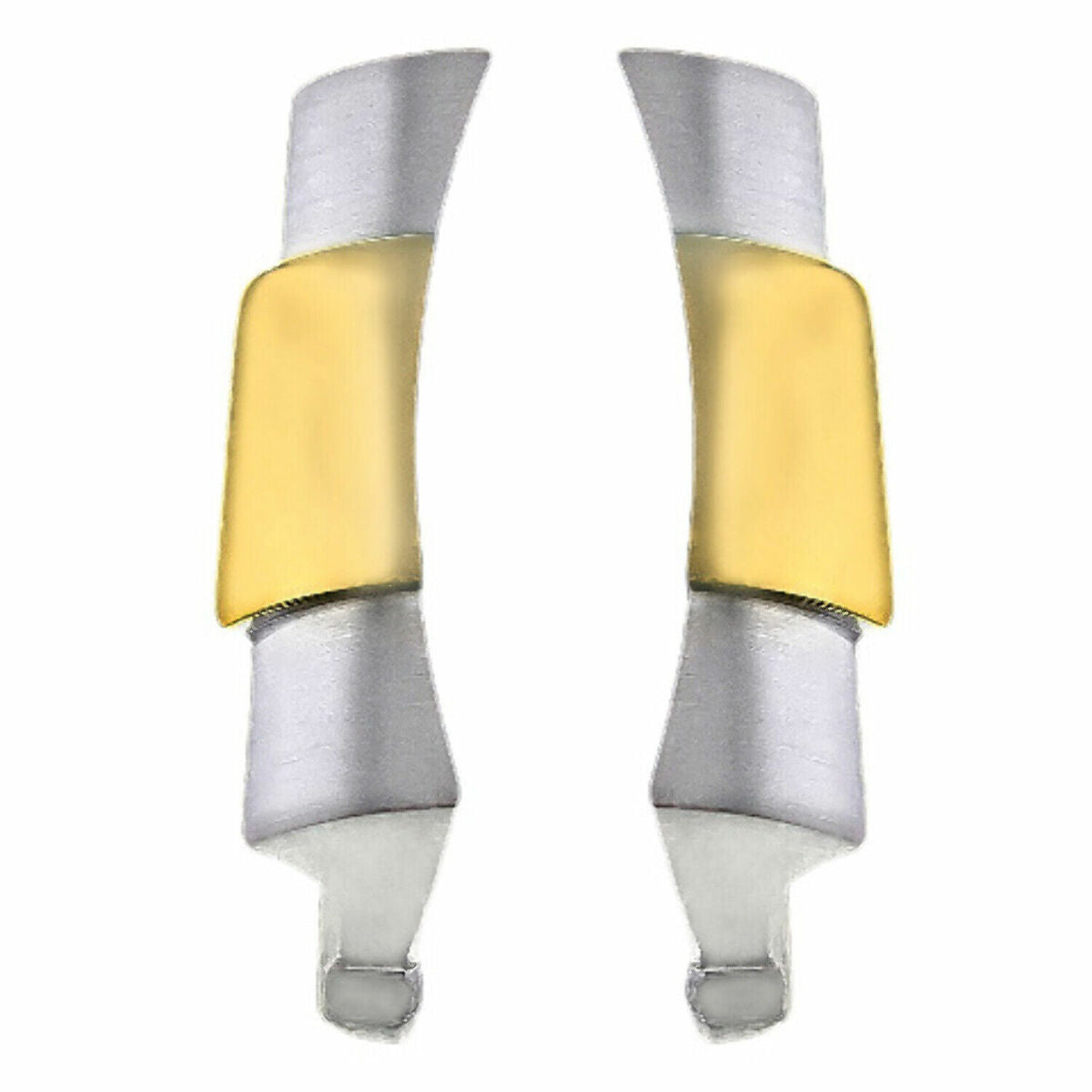 2 PC 20MM CUSTOM LEATHER STRAP END LINK FOR ROLEX PRESIDENT DAYDATE 18038, 18239