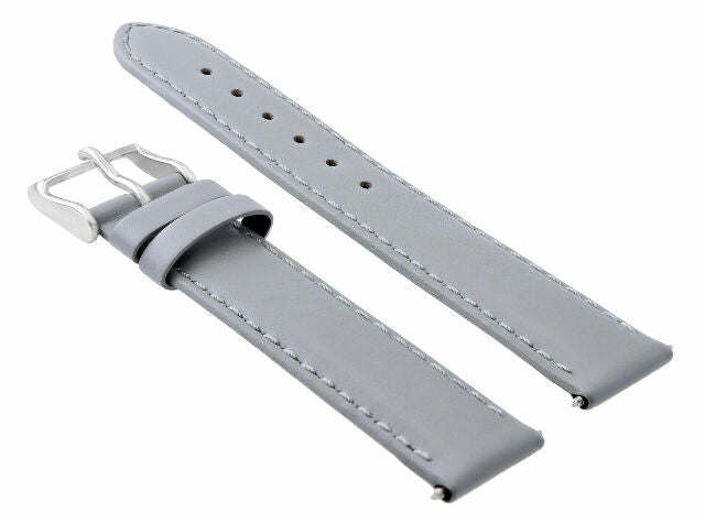 SMOOTH LEATHER WATCH BAND STRAP FOR LONGINES WATCH - 26MM