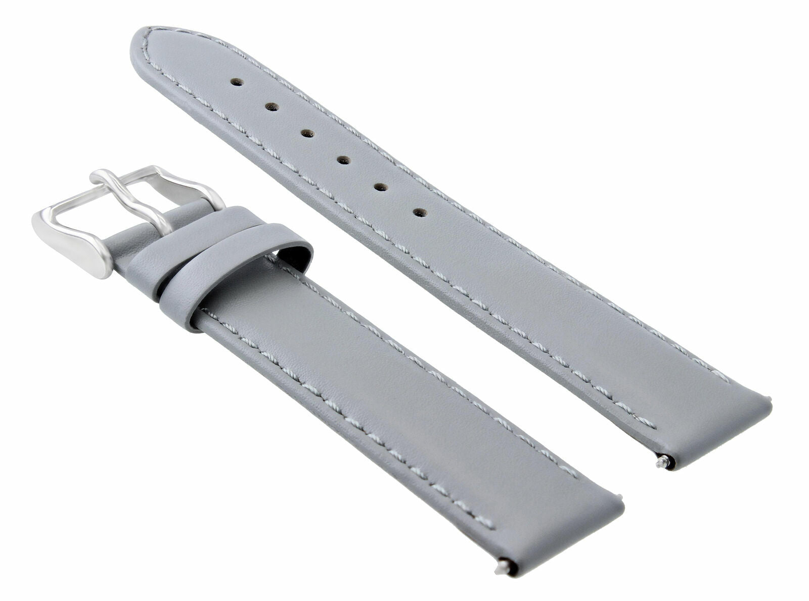SMOOTH LEATHER WATCH BAND STRAP FOR TISSOT WATCH - 19MM