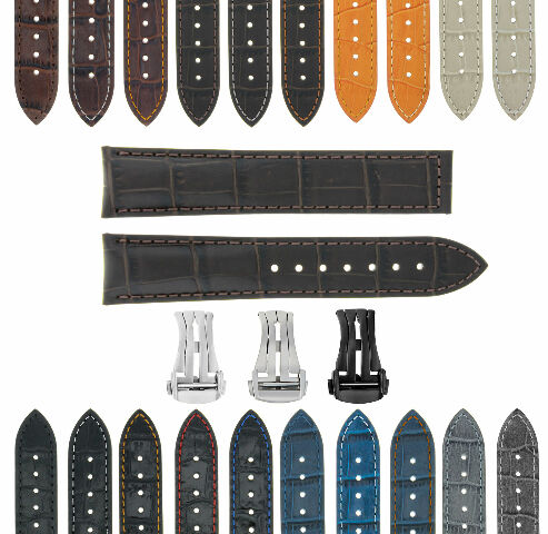 18MM 19MM 20MM 22MM 24MM REPLACEMENT LEATHER STRAP FOR UNIVERSAL WATCH BAND