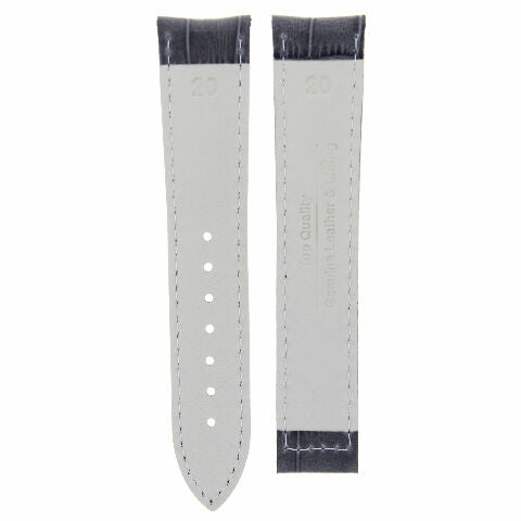 GENUINE LEATHER WATCH BAND STRAP FOR BULOVA WATCH - 22MM