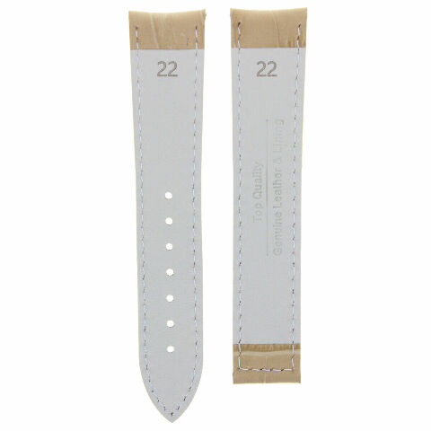GENUINE LEATHER WATCH BAND STRAP FOR BULOVA WATCH - 22MM