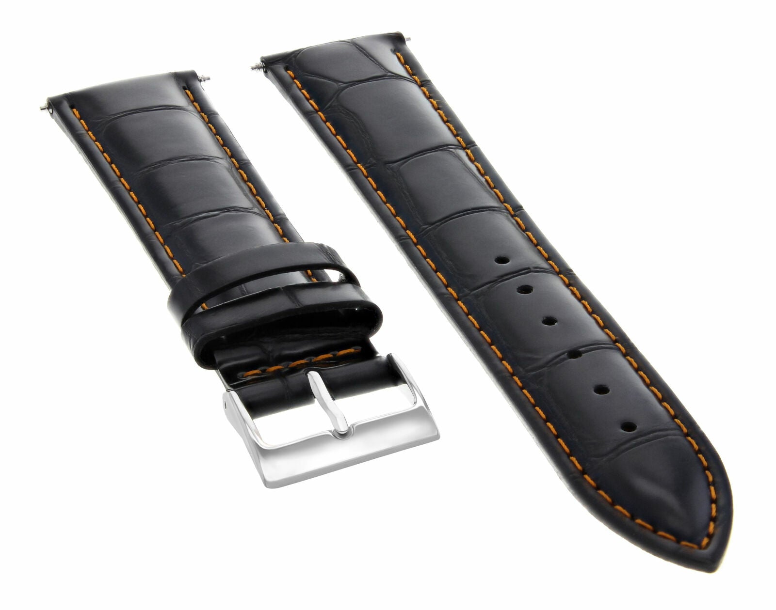 GENUINE LEATHER WATCH BAND STRAP FOR TISSOT WATCH - 22MM