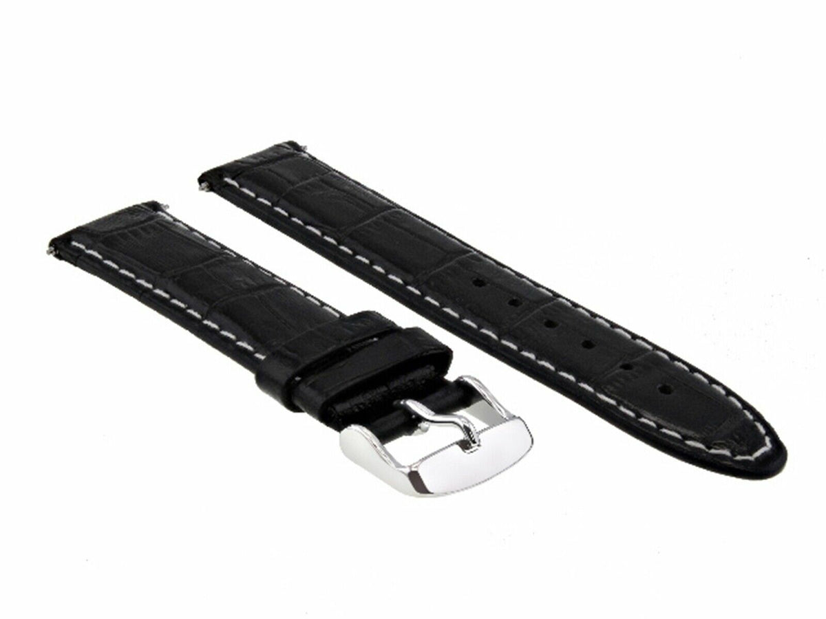 18MM 19MM 20MM 22MM 24MM REPLACEMENT LEATHER WATCH BAND STRAP FOR BREITLING