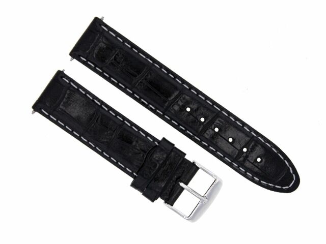 18MM 19MM 20MM 22MM 24MM GENUINE REPLACEMENT LEATHER WATCH BAND STRAP FOR BULOVA