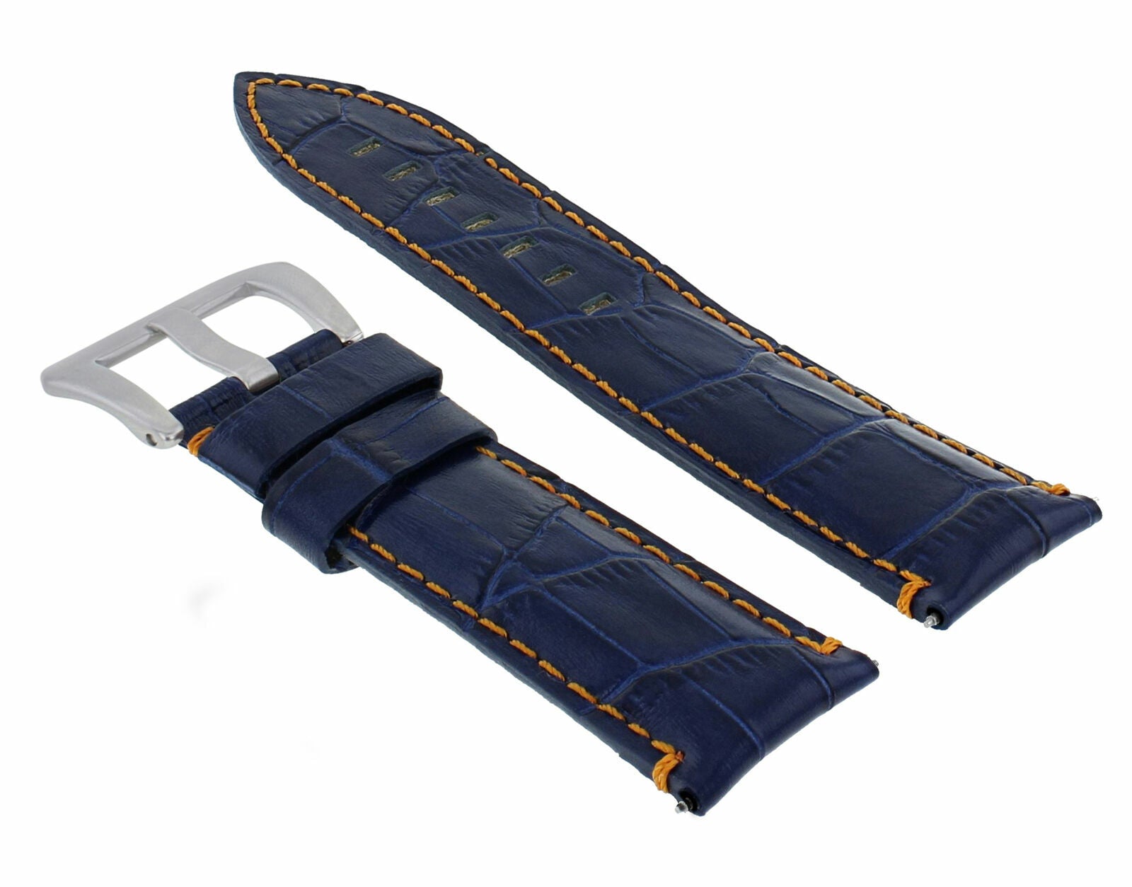 GENUINE ITALIAN LEATHER WATCH BAND STRAP FOR ANY BRAND WATCH - 24MM