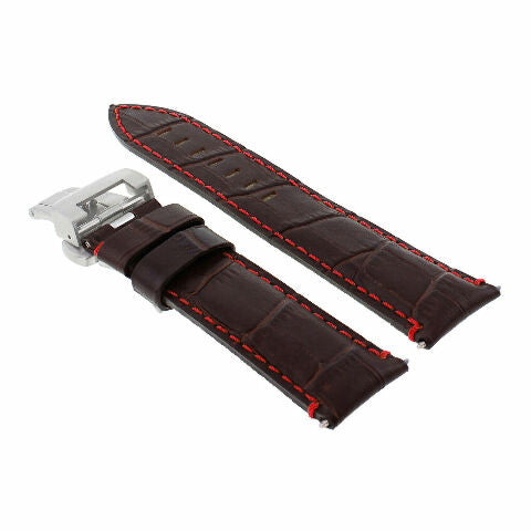 22MM-24MM GENUINE REPLACEMENT ITALIAN LEATHER STRAP FOR UNIVERSAL WATCH BAND
