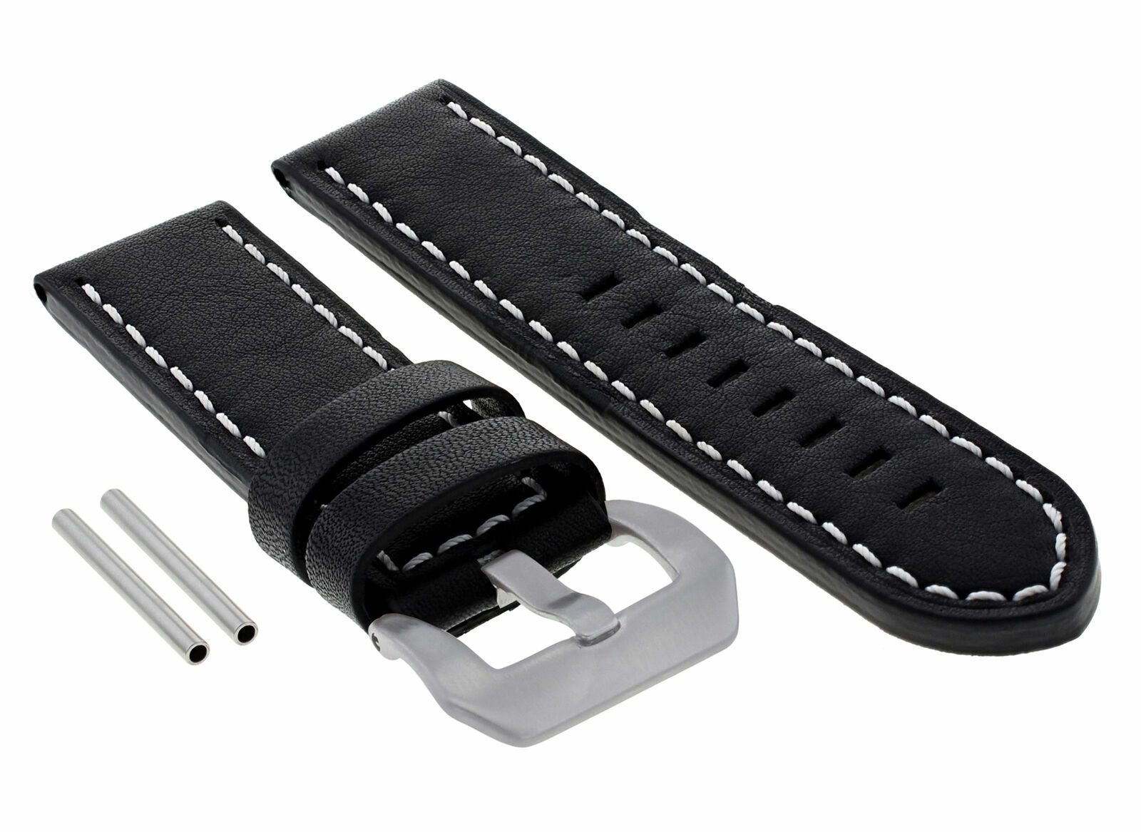 20-22-24MM GENUINE ITALIAN LEATHER WATCH BAND STRAP FOR ANY BRAND WATCH