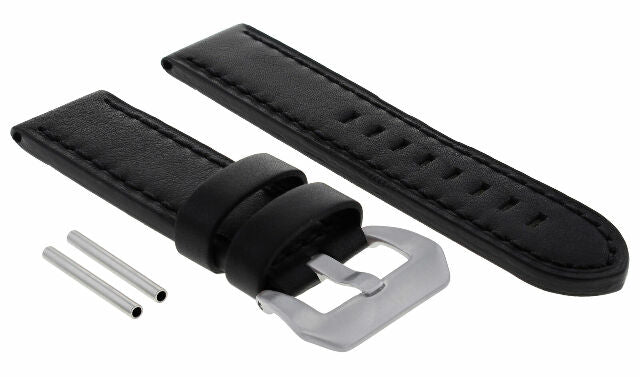 20-22-24MM GENUINE ITALIAN LEATHER WATCH BAND STRAP FOR ANY BRAND WATCH