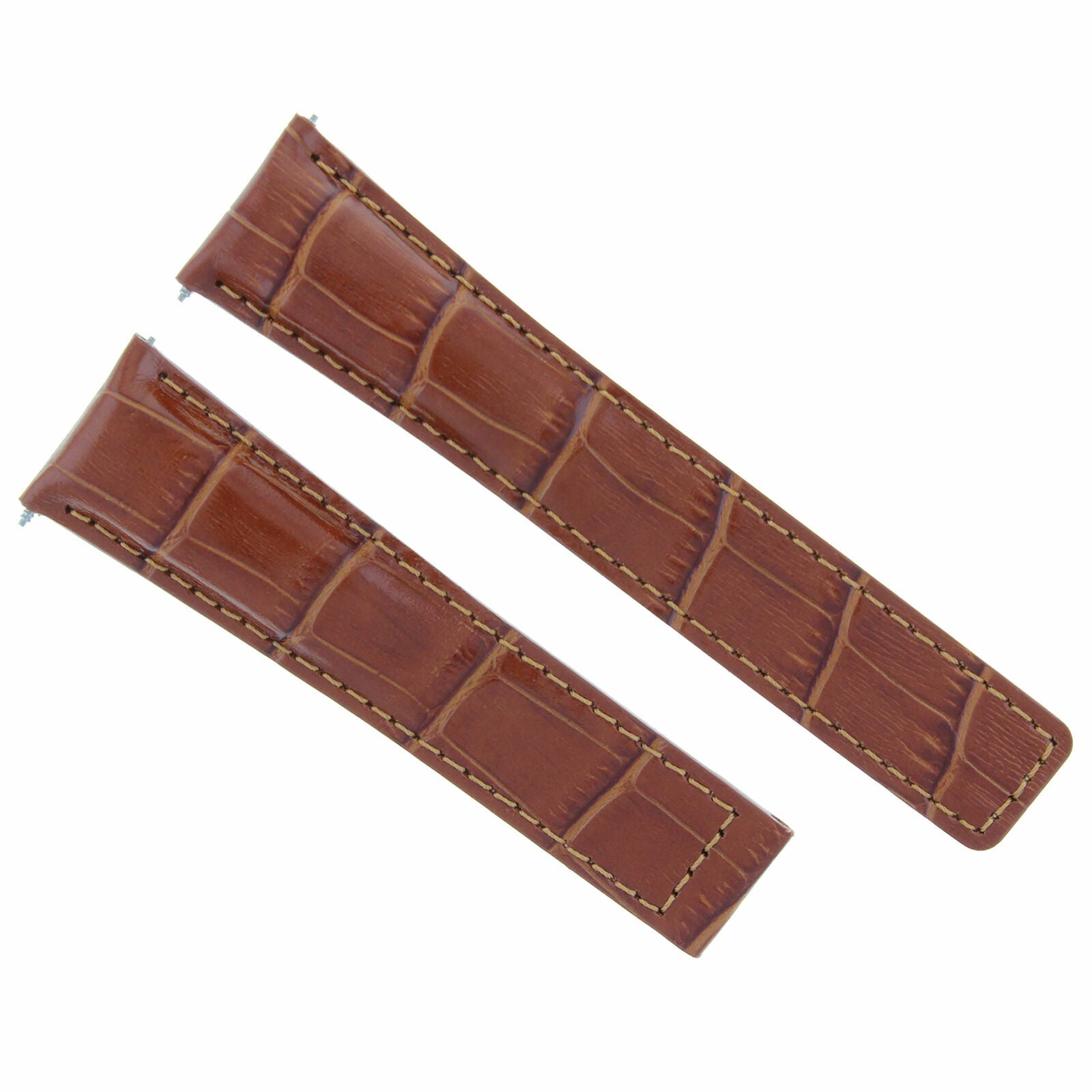 LEATHER WATCH BAND STRAP FOR ORIS ARTIX SPORT CHRONO CLASP - 20MM