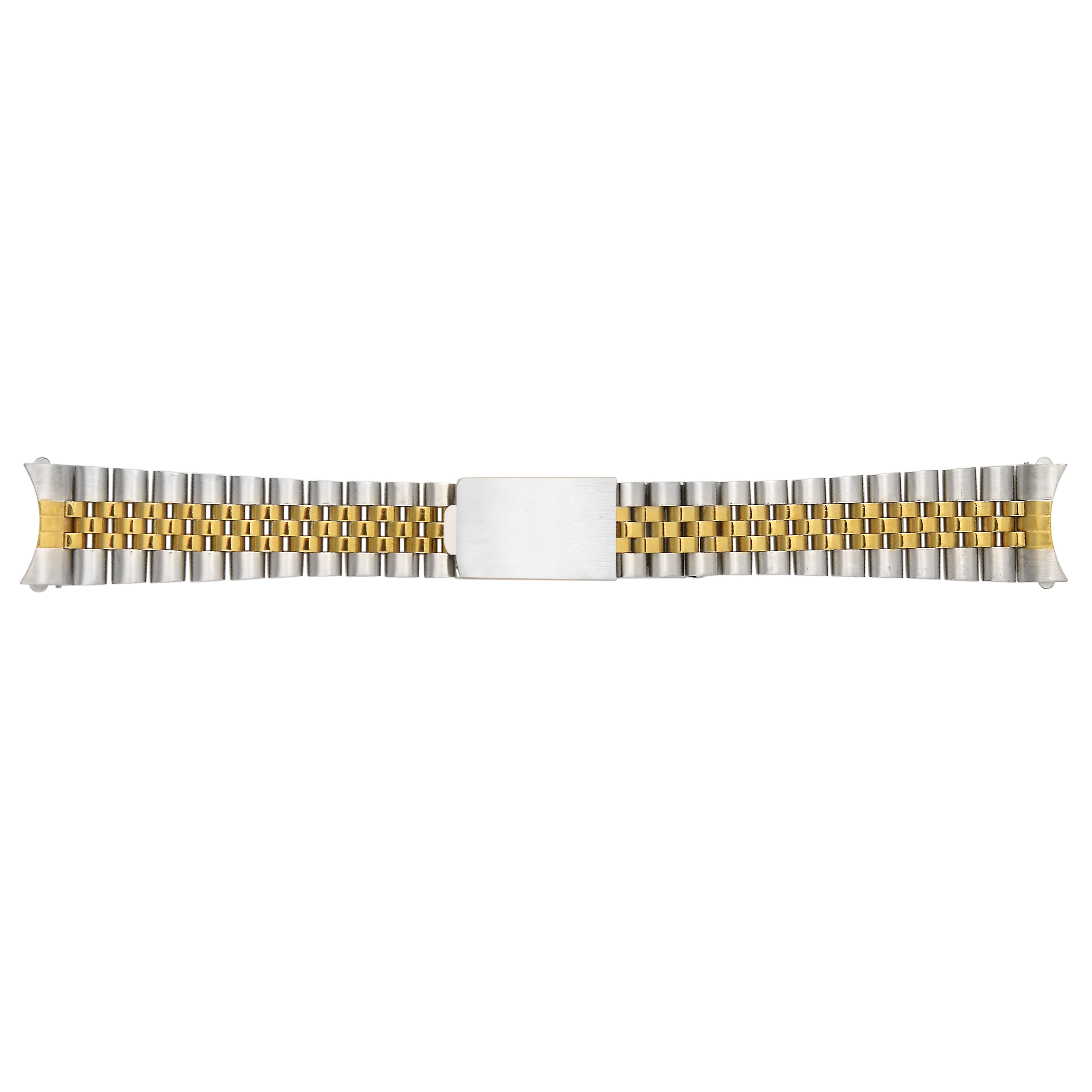 20MM JUBILEE WATCH BAND SOLID LINK FOR ROLEX DATEJUST 16013 16233 16234 TWO TONE