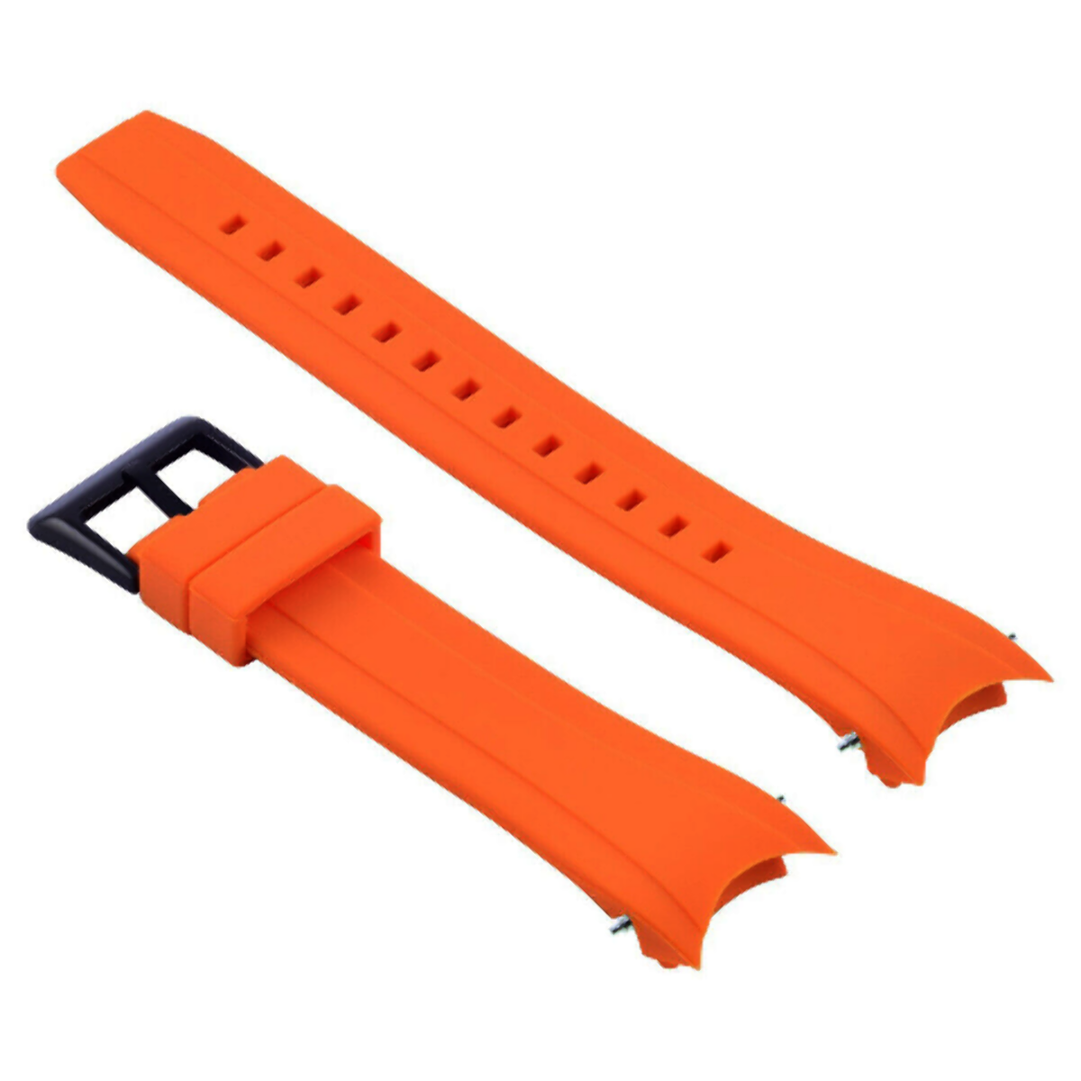 23MM ECODRIVE PROMASTER BAND FOR CITIZEN BN0085 BJ2110 BJ2115 ORANGE BLACK BUCKLE