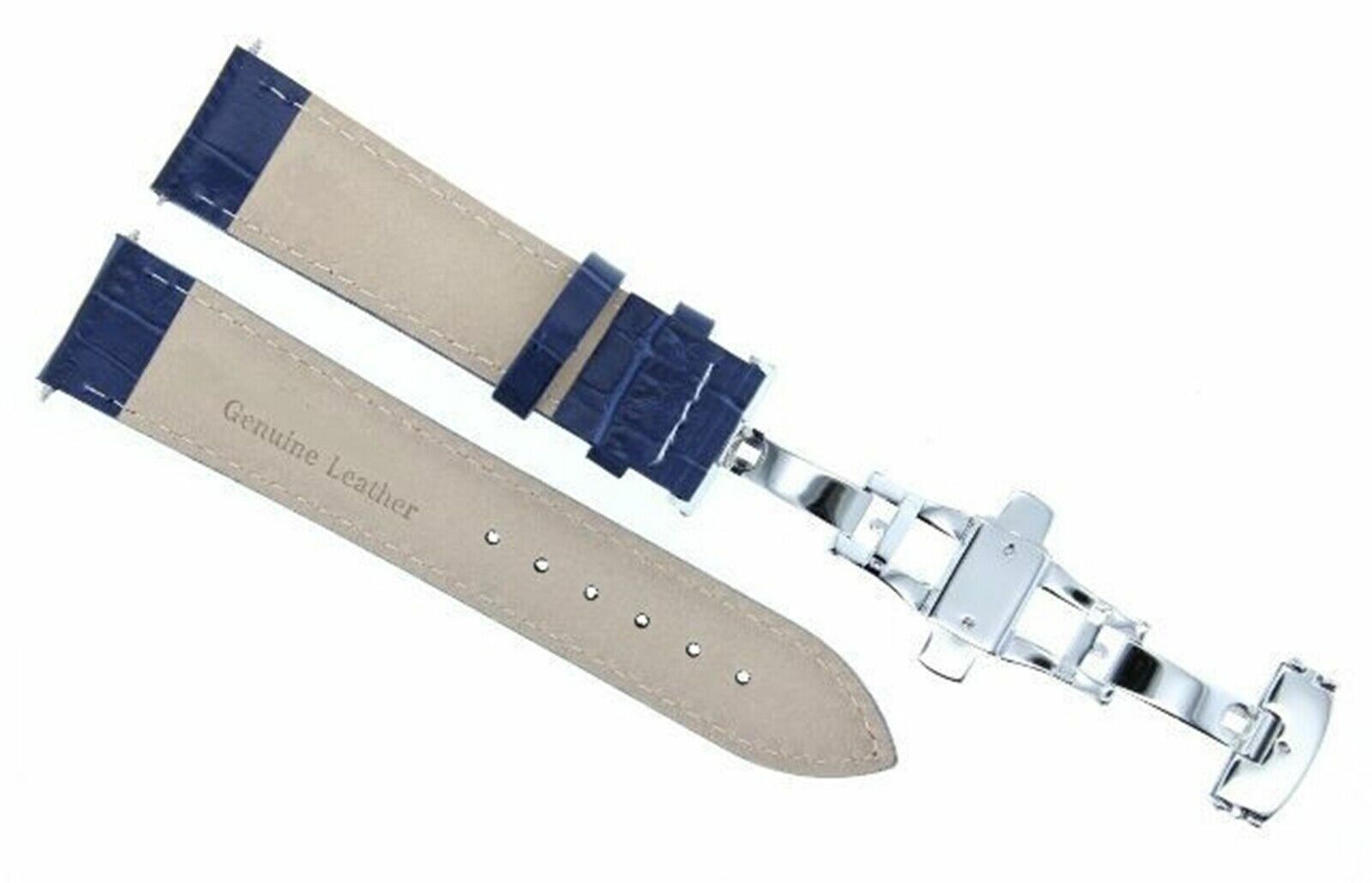 17,18,19,20,20,21,22,23,24MM LEATHER BAND STRAP CLASP FOR STAUER MEISTERZEIT 2B