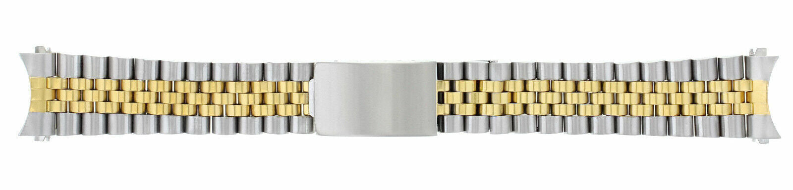 19MM JUBILEE WATCH BAND FOR ROLEX OYSTER PERPETUAL 15203 15210 15223 15238 T/TONE