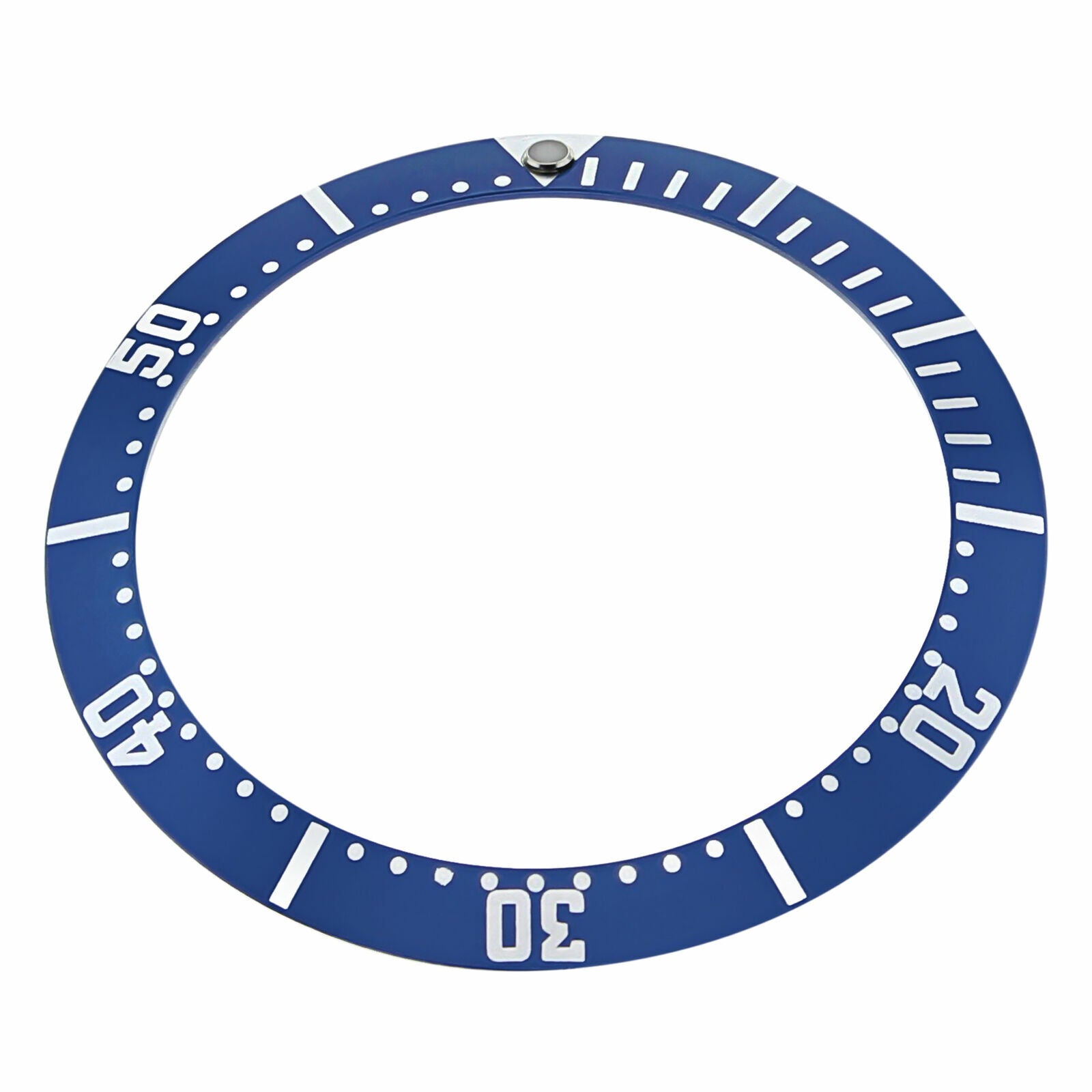 ALLUMINUM BEZEL INSERT FOR 44MM CASIO MDV-106-1AV DIVER 200M WATCH QUARTZ BLUE